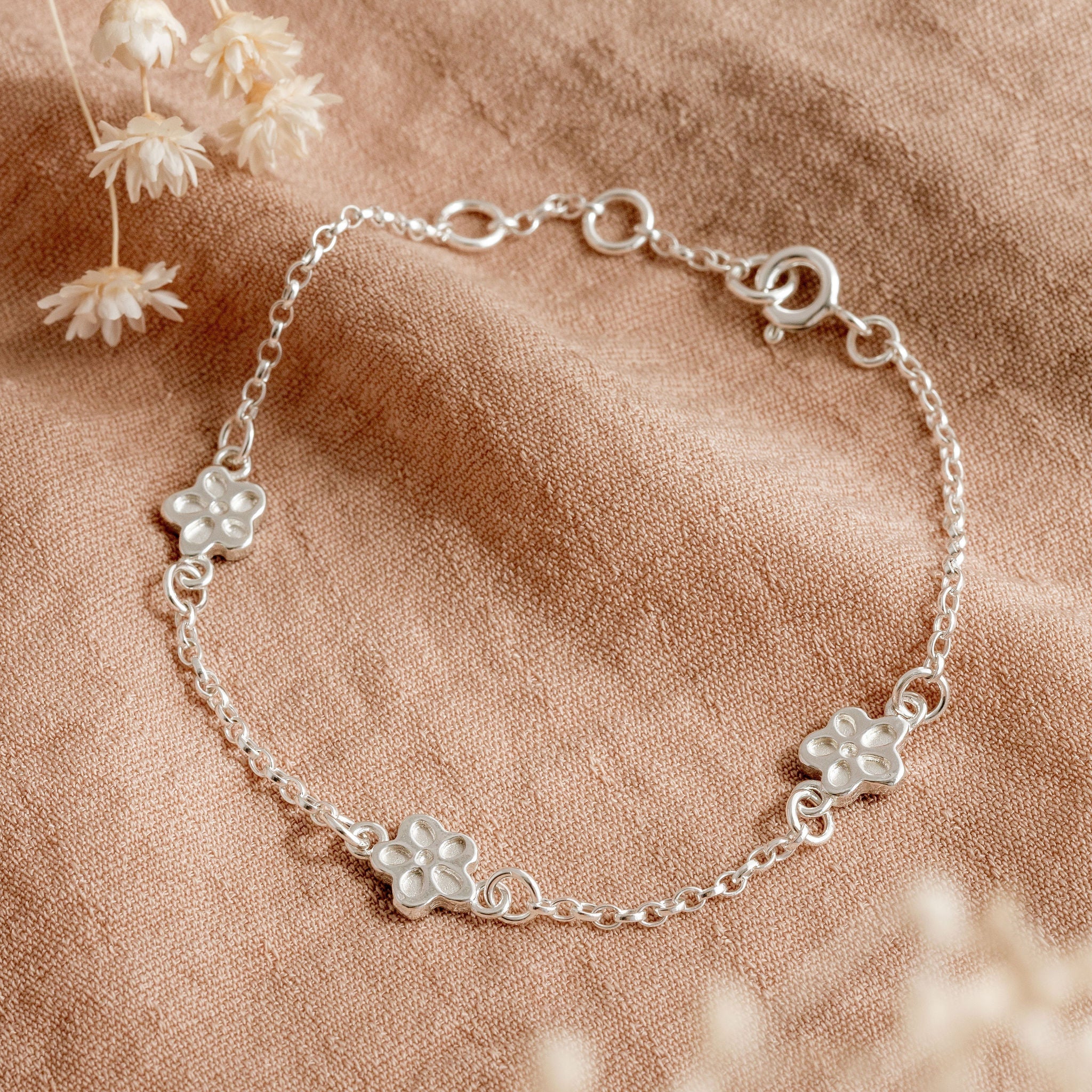 Breichled Blossom - Mawr - Cysylltiedig