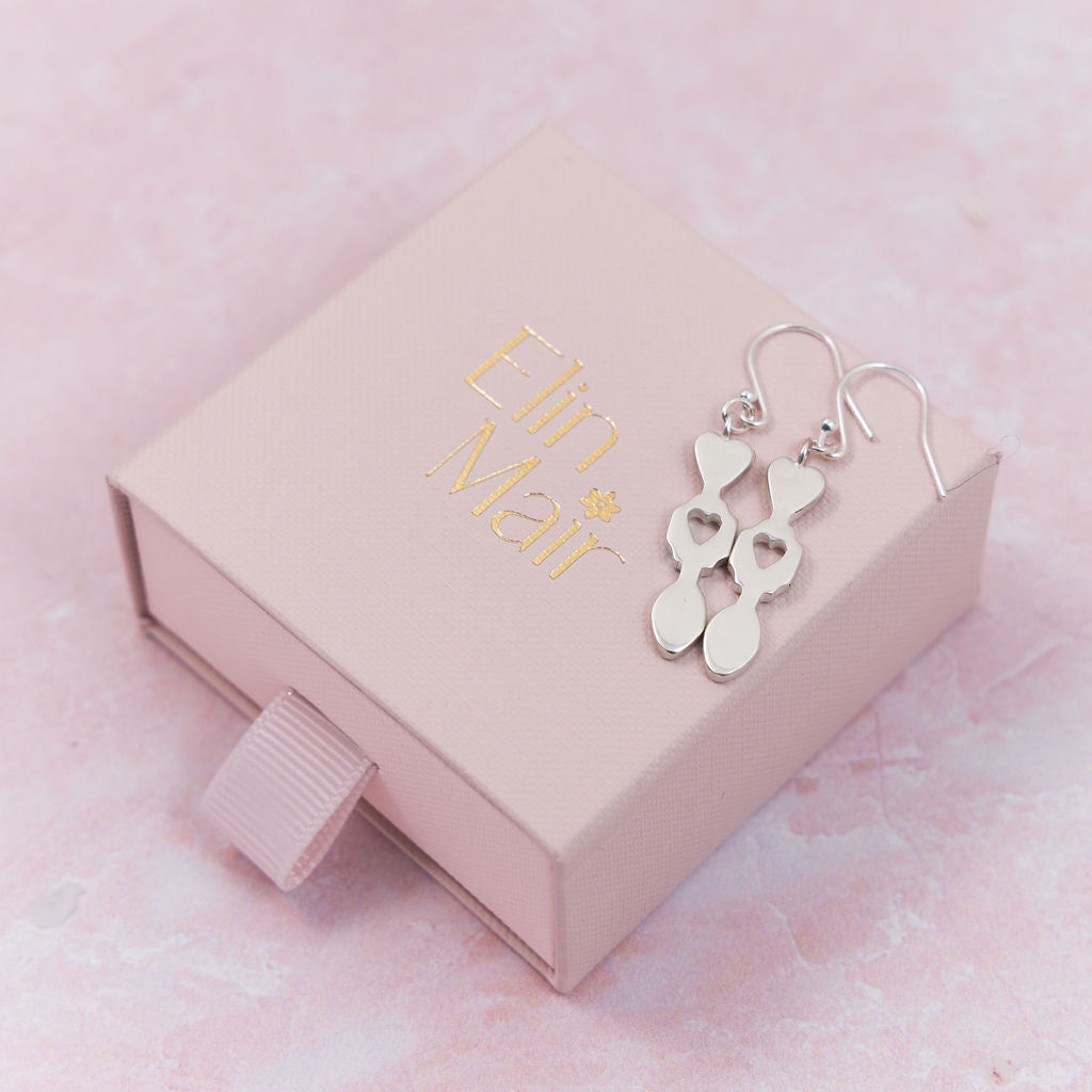 Lovespoon Hook Earrings - Large