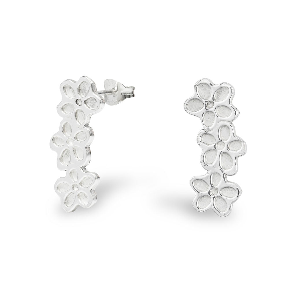 Blossom Studs - Three Blossoms