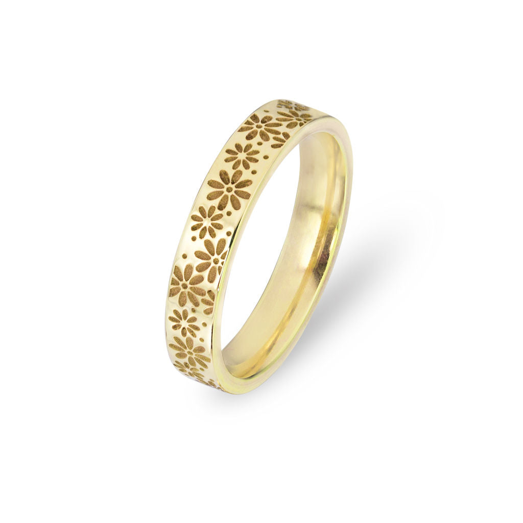 Bloduewedd Ring - Comfort Fit - Gold