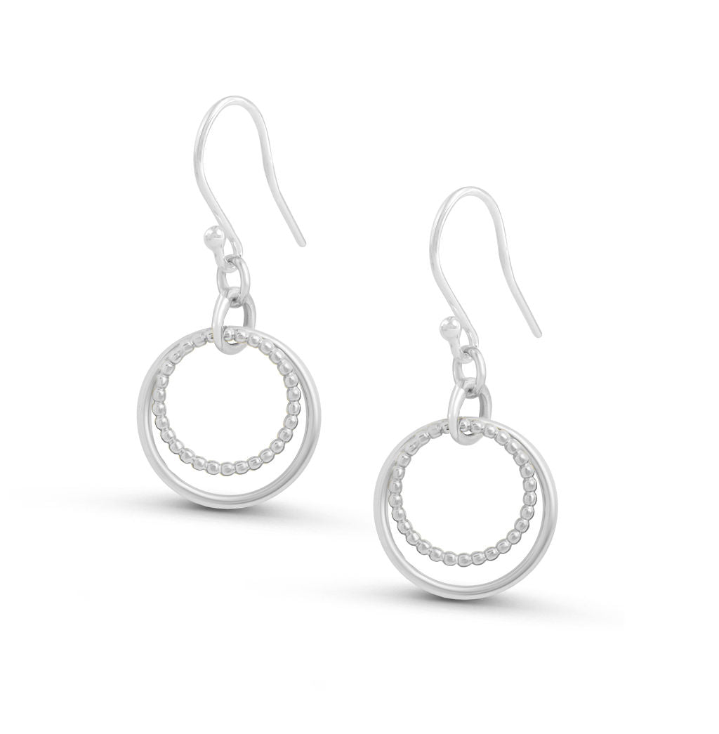Hoop Earrings - Silver - Small