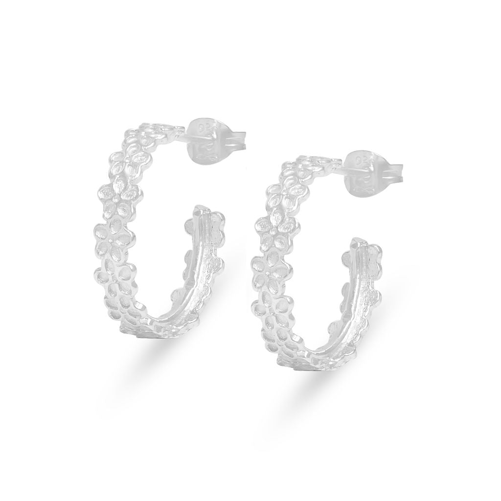 Blossom Studs - Garland Hoop - Thin