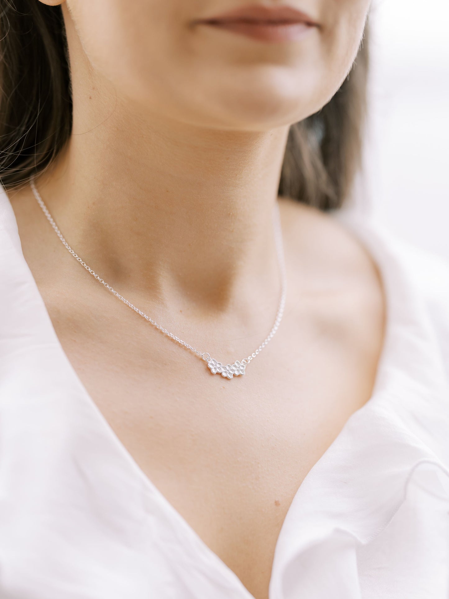 Blossom Necklace - Three Blossoms