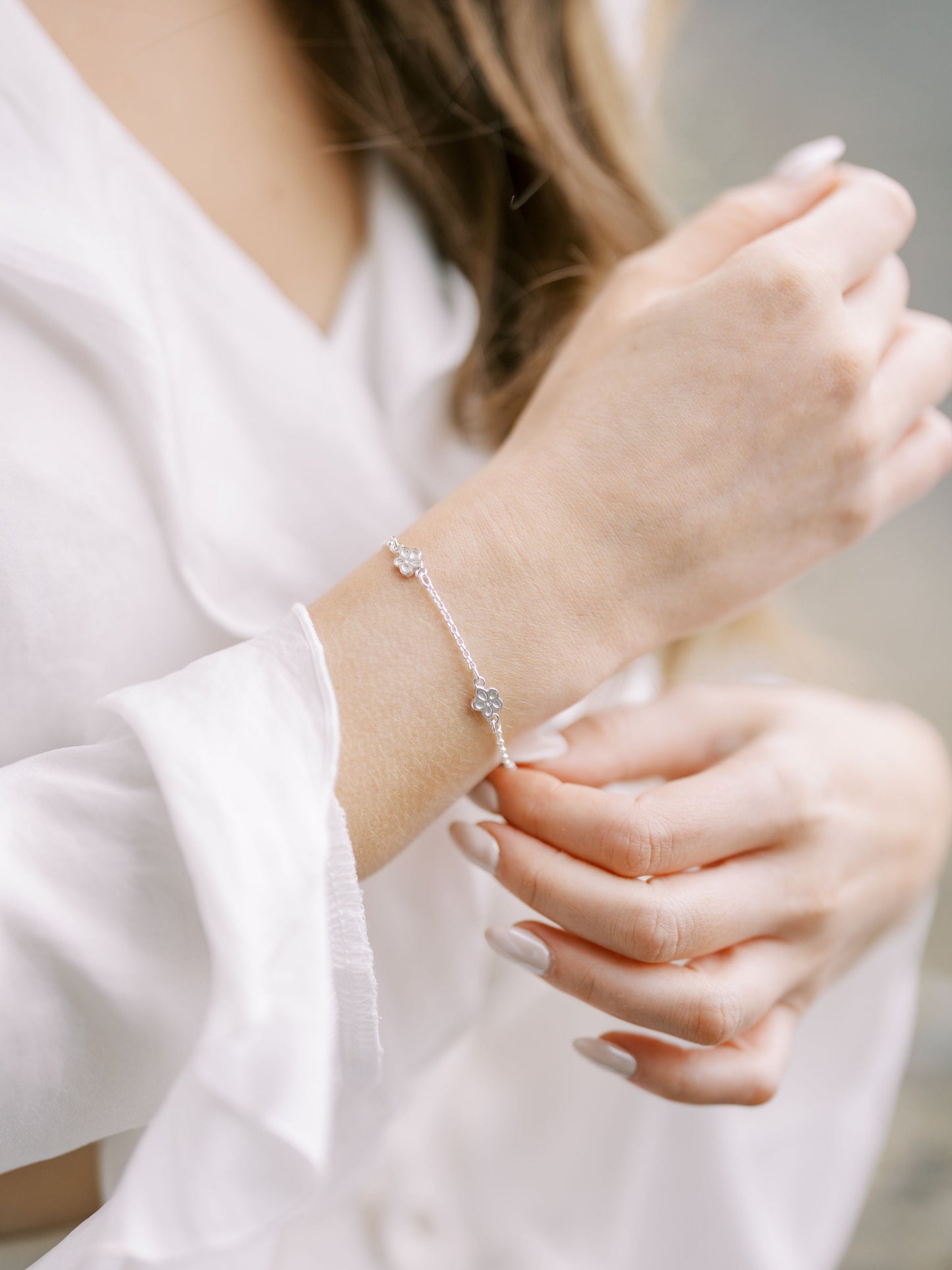 Blossom Bracelet - Large - Linked