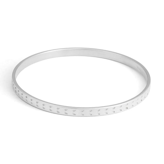 Leaf Pattern Bangle