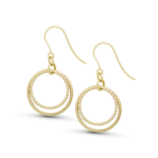 Hoop Earrings - Gold - Large
